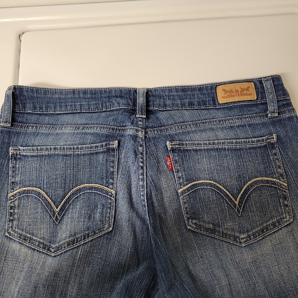 Levi's 518 women's Vintage Superlow Bootcut jeans junior's Size 11 M 30x32 - Picture 11 of 15